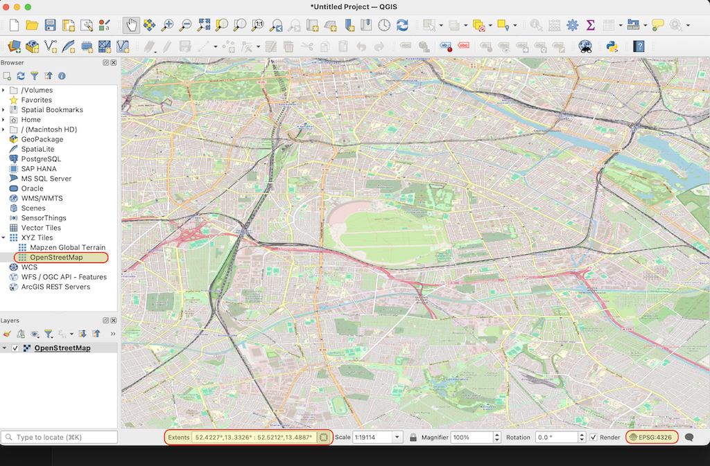 QGIS Screenshot